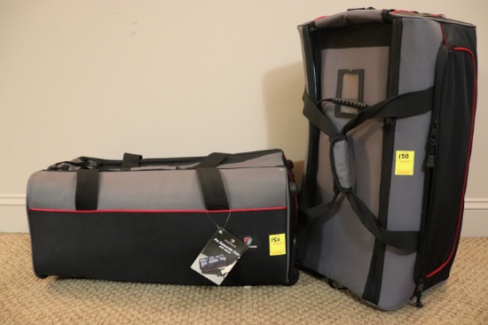 2 Pearstone Pro Camcorder Cases with Wheels X $