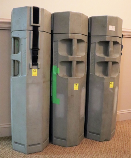 3 Vinten Hard Shell Cases X $