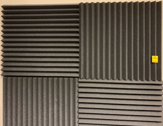 14 Foam Sound Absorbers (24" Width x 24" Length x 2" Depth) X $