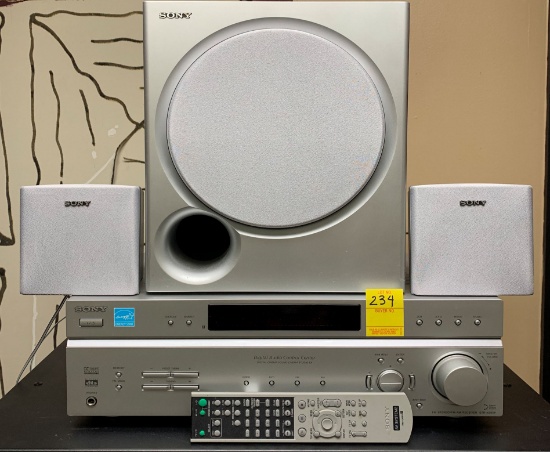Sony Digital Audio Control Center with Speakers