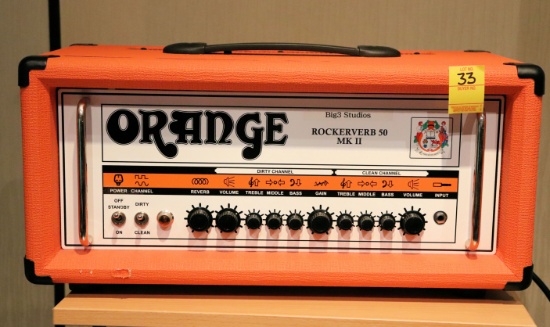 ORANGE Big3 Studios ROCKERVERB 50 MK II