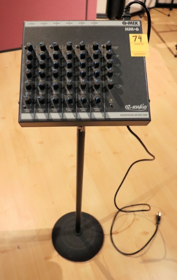 oz audio Q-Mix HM-6 Headphone Matrix Amp