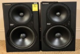 2 MACKIE HR824 Speakers X $