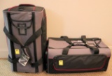 2 Pearstone Pro Camcorder Case with Wheels X $