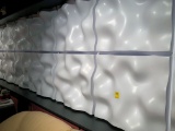 20 Plastic White Sound Defusers (22.5