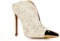 Qty. 7 - Yevrah Chloe White Cork Mule, Made in Brazil, X $