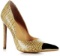 Qty. 7 - Yevrah Marlene Tan Croc Pump, Made in Brazil, X $
