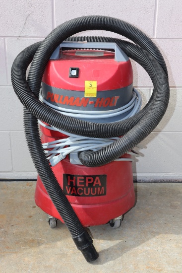 Pullman-Holt Hepa Vac (Missing On/Off Button) Vacuum Does Work