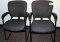 Qty. 2 Hon Black Office Chairs, X $