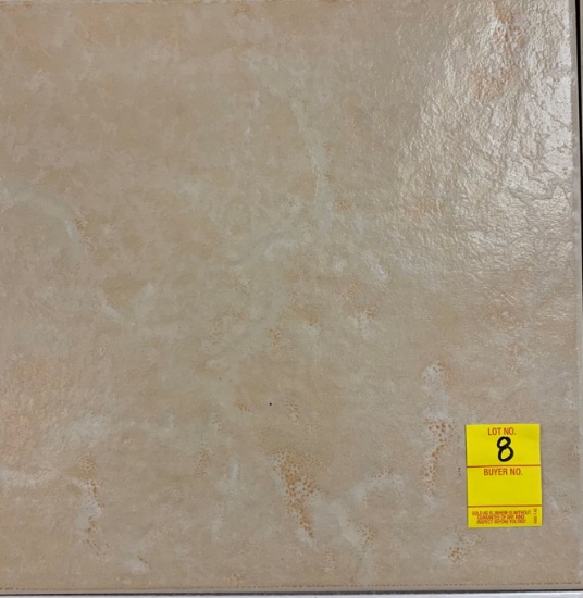 12" X 12" BEIGE COLOR, STONE LOOK CERMAMIC TILES, QTY. 1122 sq. ft. X $