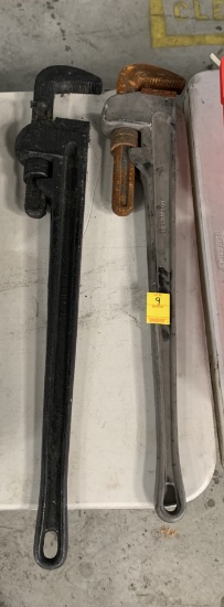 Qty. 2 - 36" Pipe Wrenches, X $