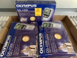 Qty. 3 - Olympus DS-2300 Digital Voice Recorders