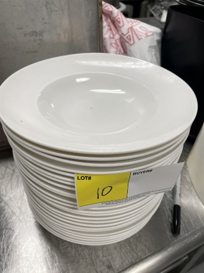 Lot of 24 Soup Plates 9", X $
