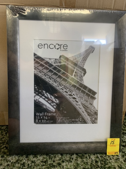 Qty. 4 - Encore Wall Frames (11" X 14") or (8" x 10" with mat), X $