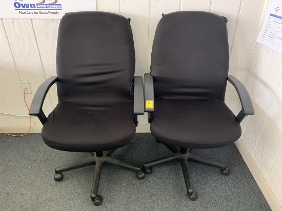 QTY. 2 - OFFICE CHAIRS, X $