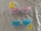 1 LOT OF ARYCA SUPREME SERIES GOGGLES (PINK & BLUE)