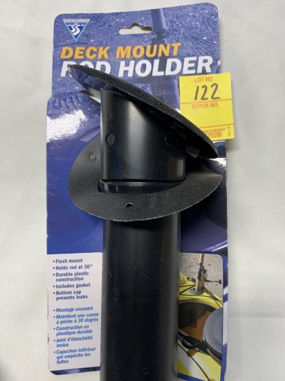 QTY. 5 - SEATTLE SPORTS DECK MOUNT ROD HOLDER, X $