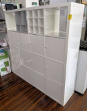 WHITE IKEA SHELF 5 FT. X 5 FT.