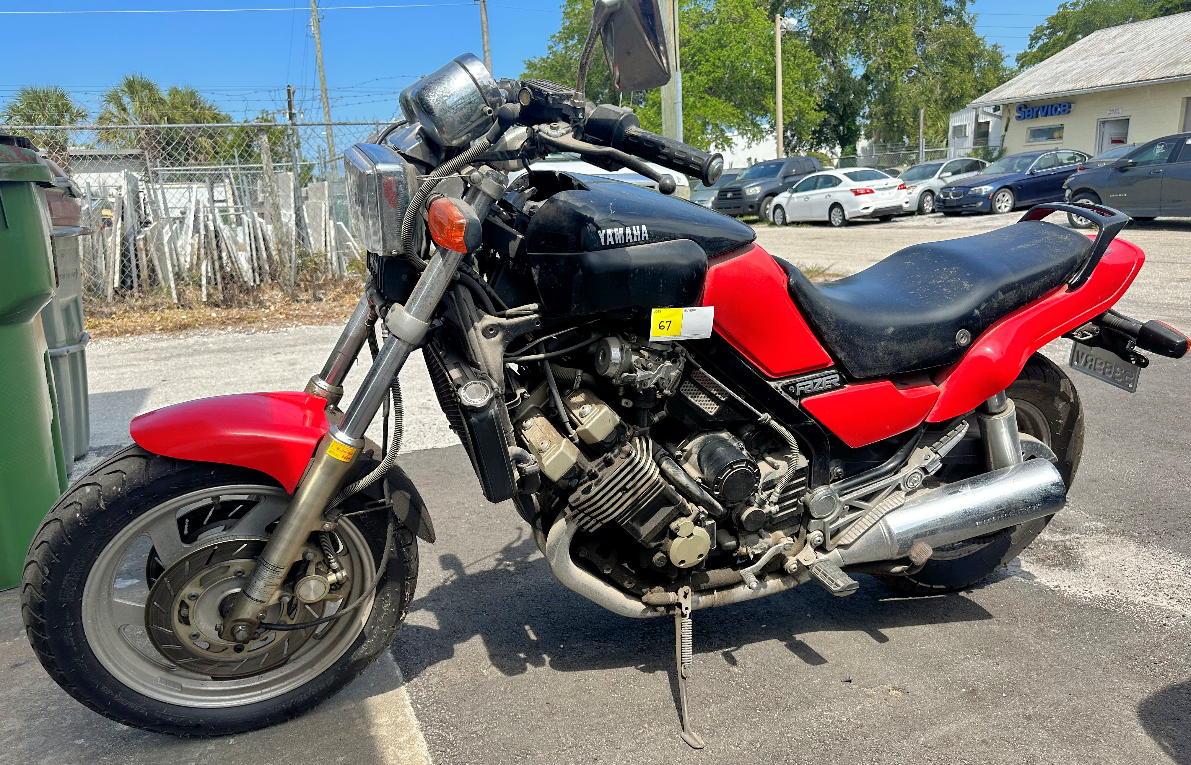 1987 YAMAHA FZX700 FAZER JYA1UF008HAO30215 | Proxibid