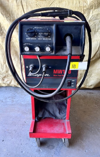 SNAP ON MW120 WIRE FEED WELDER (TANK NOT INCLUDED)