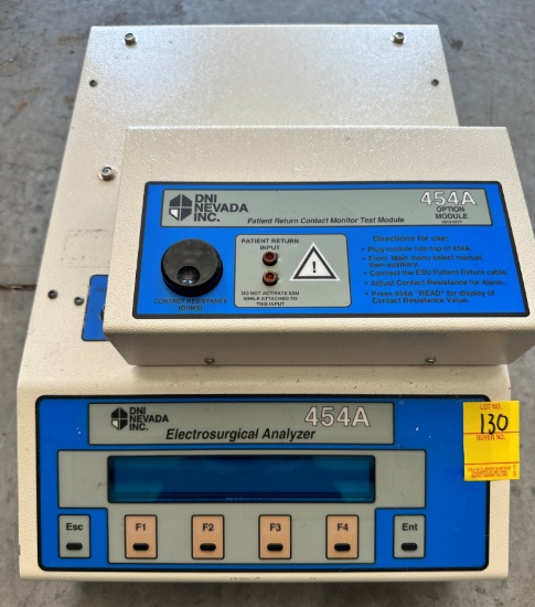ELECTROSURGICAL ANALYZER (MODEL 454A)