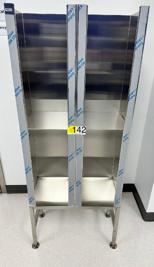 STAINLESS STEEL SHELF (12"W X 24"L X 60"H)