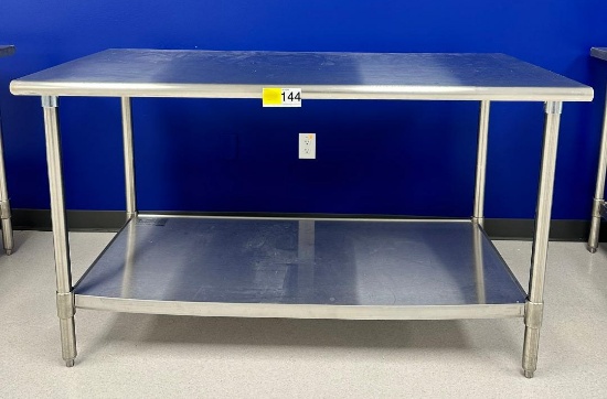 STAINLESS STEEL EAGLE TABLE (30" W X 60"L)