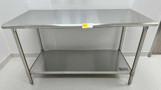 STAINLESS STEEL EAGLE TABLE (30"W X 60"L)