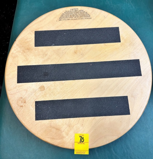 15" WOODEN BALANCE BOARD