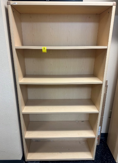 BOOKSHELF (13"W X 36"L X 30"H)