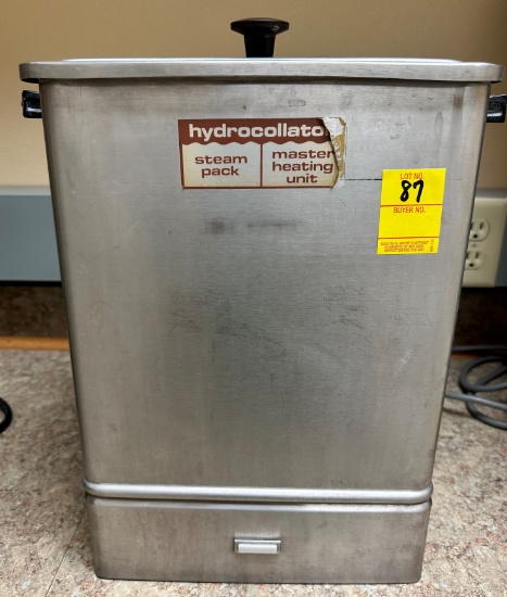 HYDROCOLLATOR STEAM PACK HEATING UNIT