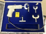 ELECTRIC IMPULSE GUN ACTUATOR MASSAGER WITH ATTACHMENTS