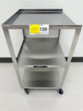 STAINLESS STEEL LAKESIDE ROLLING CART (17