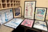 LOT OF ASSORTED FRAMED PICTURES