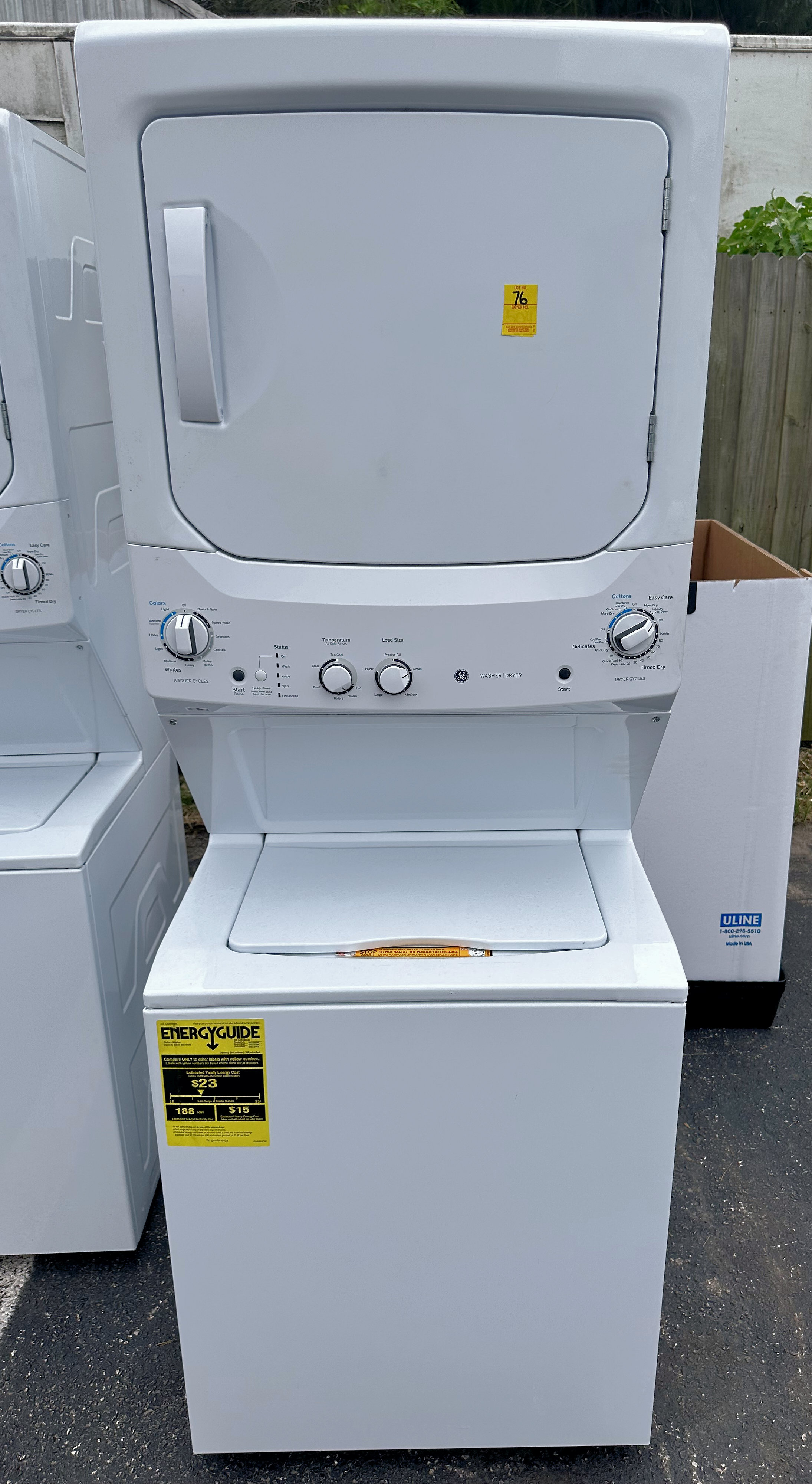 Ge Stacked Washer Dryer Not Draining 33 - kxkv04o