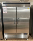 ATOSA BOTTOM MOUNT REACH-INS VERTICAL COOLER (MODEL MBF8507GR)