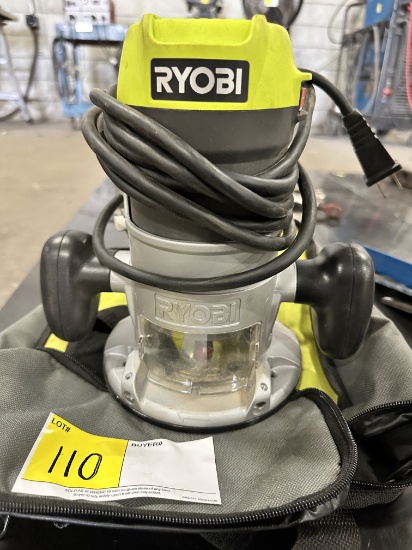 RYOBI ROUTER WITH BAG