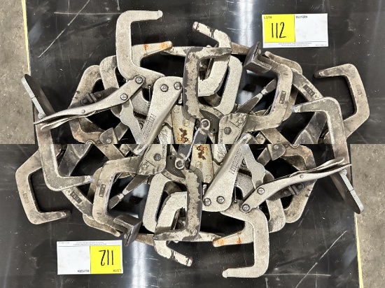 LOT OF ASSORTED CLAMPS