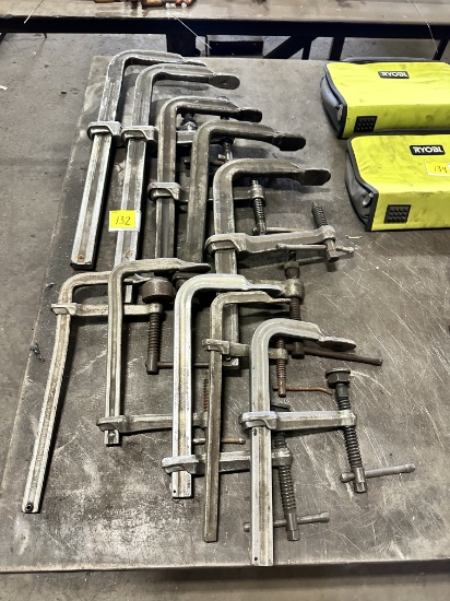 LOT OF ASSORTED CLAMPS