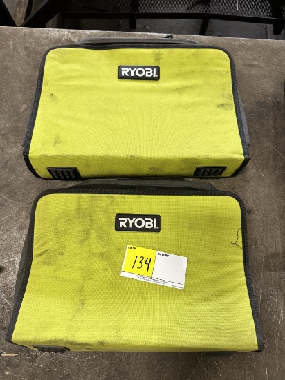 LOT OF 2 RYOBI BAGS