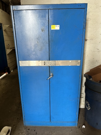 METAL CABINET (36"W  X  72"H)