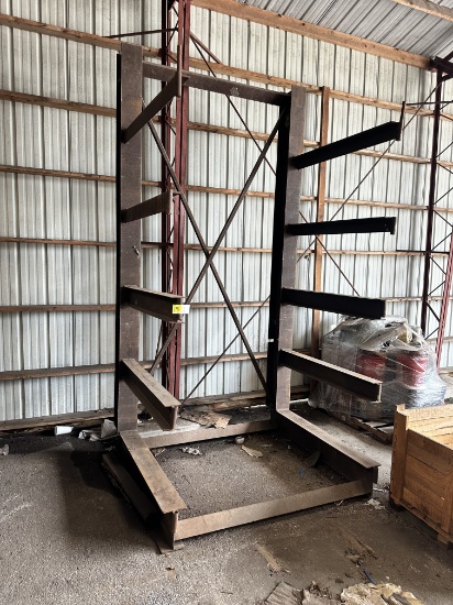 METAL RACK (6'W  X  6'L  X  11'H)