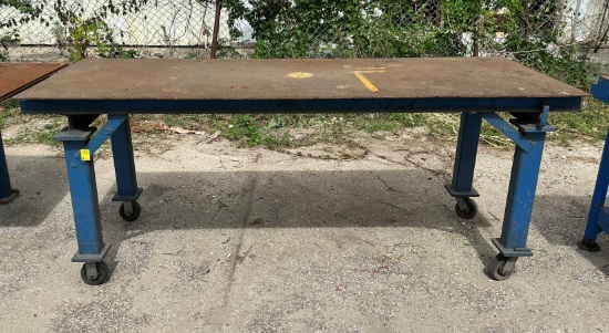 8' METAL TABLE