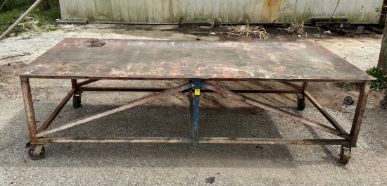 9' METAL TABLE