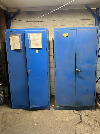 LOT OF 2 METAL CABINETS