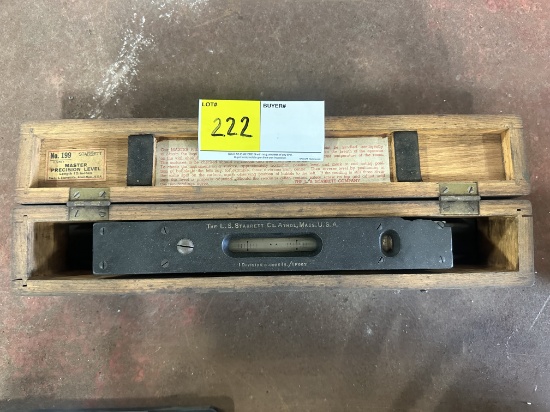 STARRETT 15" MASTER PRECISION LEVEL