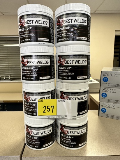 LOT OF 8 BEST WELDS NOZZLE DIP