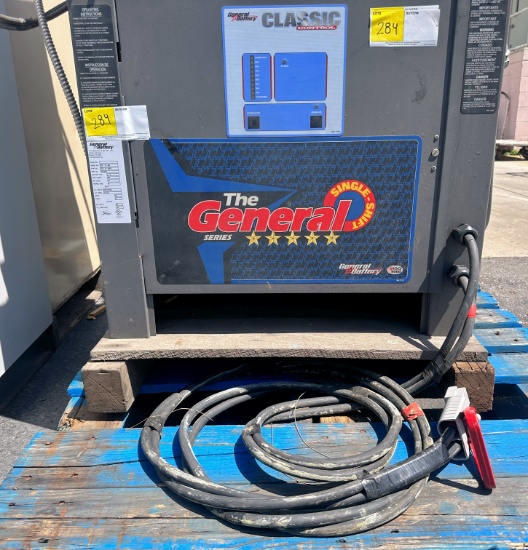 THE GENERAL BATTERY CHARGER, MODEl #SC3-18-680, SERIAL #CA91032