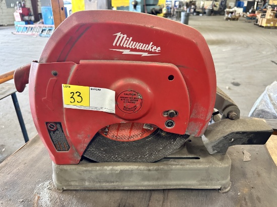 MILWAUKEE 14" ABRASIVE CUT OFF MACHINE