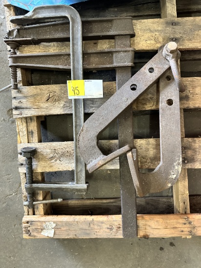 LOT OF 3 CLAMPS